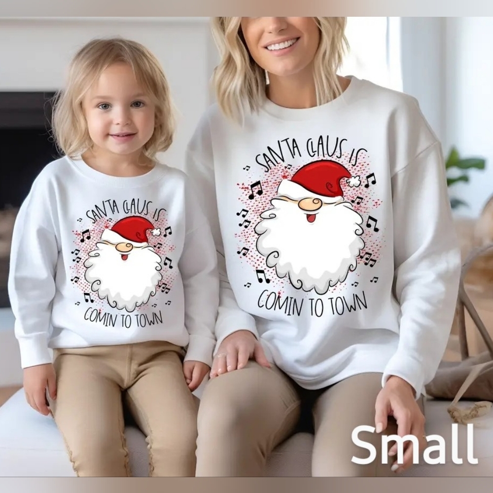 Santa Claus Matchcing Sweatshirt